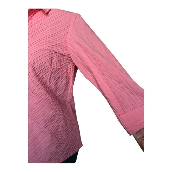 Sonoma Pink Women's Button-Up Shirt Sz XL - Picture 5 of 10